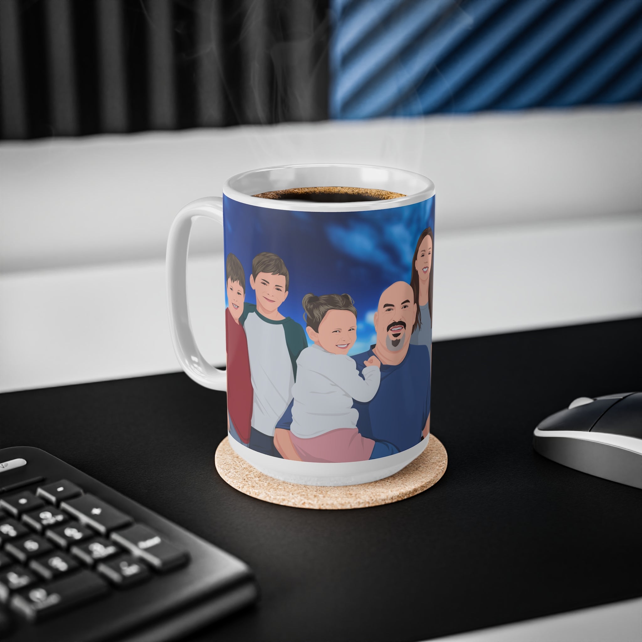 Quality Family Portrait Coffee Mug